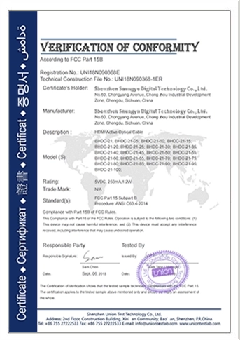 fcc certificate