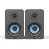 3-inch bookshelf loudspeaker-blue bass driver-black housing-no grille-2