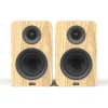 3-inch round tweeter bookshelf speaker with wood-grain enclosure-without grille-2