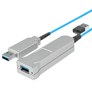 USB3.1 Pure Fiber Active Optical Extension Cable-AM to AF-100m-5Gbps-01
