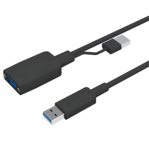 USB3.2 Active Optical Extension Cable-type A Male to Female Y Cable Power Supply-01