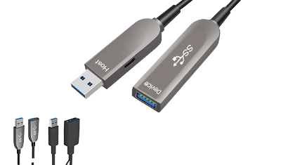 DisplayPort & DVI Fiber AOC